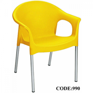 صندلی پایه فلزی دسته دار 990